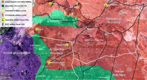 Territorial Control Map - Qunitra - 21 Dec. 2017